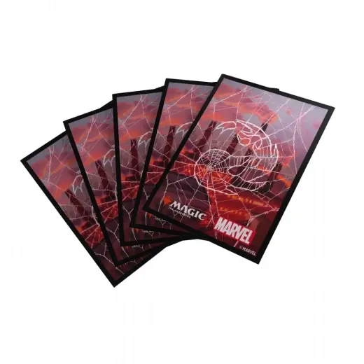 Prisnedsättning - Magic Art Sleeves 64 x 90 mm - Spider-Man Mountain