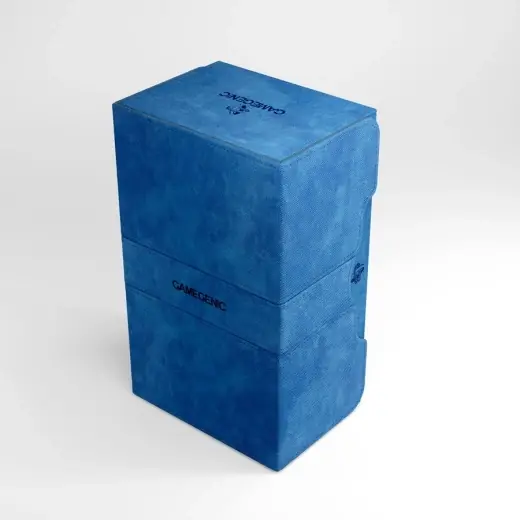 GameGenic Stronghold 200+ Convertible Deck Box (Blue) | Nytt i sortimentet