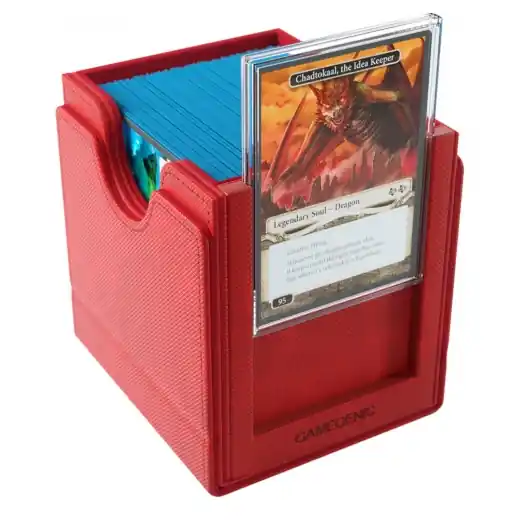 Missa inte - GameGenic Sidekick Pro 100+ XL Convertible Deck Box - Red