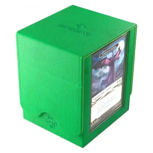 Tryggt köp - GameGenic Squire PLUS 100+ XL Convertible Deck Box - Green