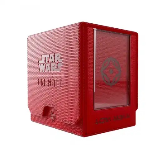 Tidsbegränsat erbjudande | Star Wars Unlimited - Twin Suns Deck Pod - Red