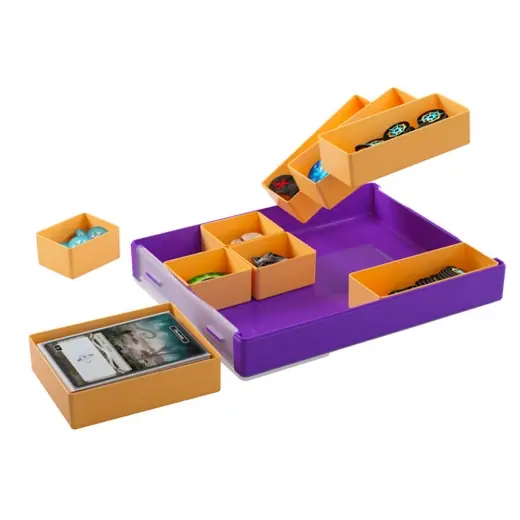 Fabrikspris | GameGenic Token Silo - Purple/Orange