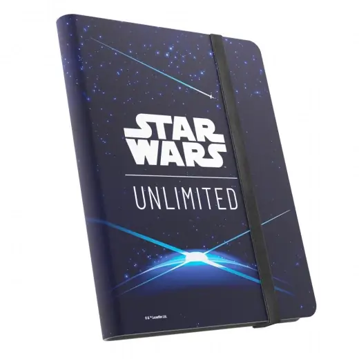 Direkt från fabriken | Star Wars Unlimited - 18-Pocket Album Card Back Blue