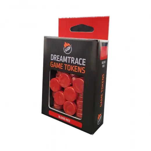Endast denna vecka | DreamTrace Game Tokens Blood Red