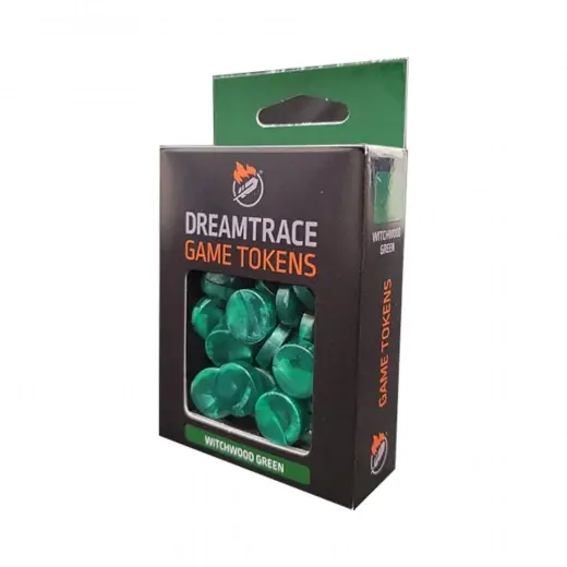 Superpris - DreamTrace Game Tokens Witchwood Green