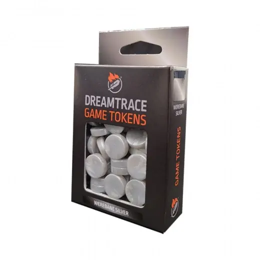 Dagens deal | DreamTrace Game Tokens Werebane Silver