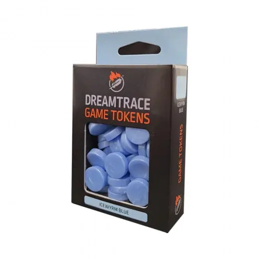 DreamTrace Game Tokens Icewyrm Blue | Direkt från fabriken