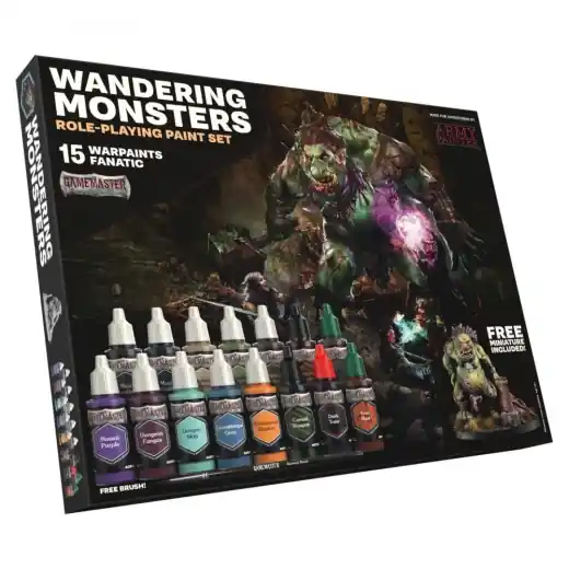 Army Painter Gamemaster - Wandering Monsters Role-playing Paint Set | Begränsat antal