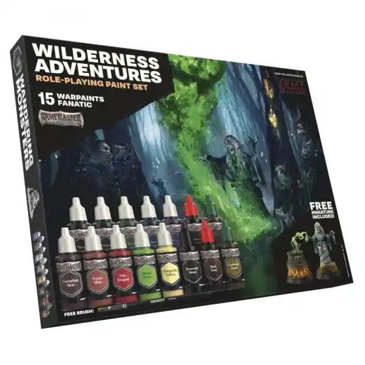 Expressleverans | Army Painter Gamemaster - Wilderness Adventure Role-playing Paint Set