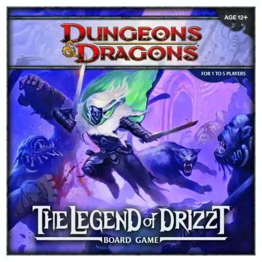 Rabatt - Dungeons & Dragons The Legend of Drizzt Board Game