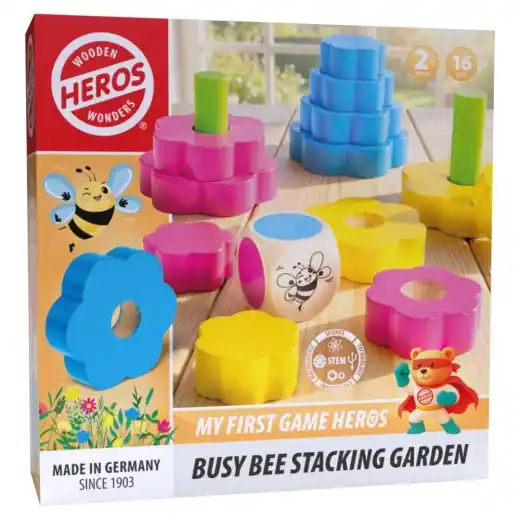 Tillverkarpris | My First Game Heros Busy Bee Stacking Garden