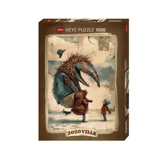 Dagens deal - Heye Pussel Zozoville - Spring Time 1000 Bitar