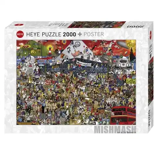 Sista dagarna | Heye Pussel British Music History 2000 Bitar