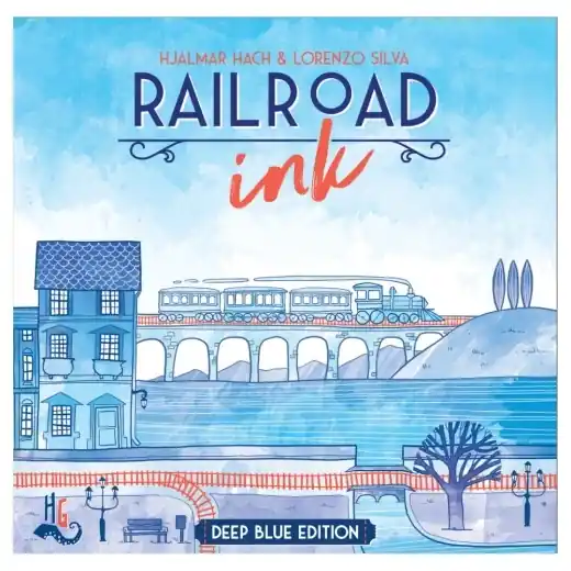 Nyligen lanserat | Railroad Ink Deep Blue Edition (Eng)