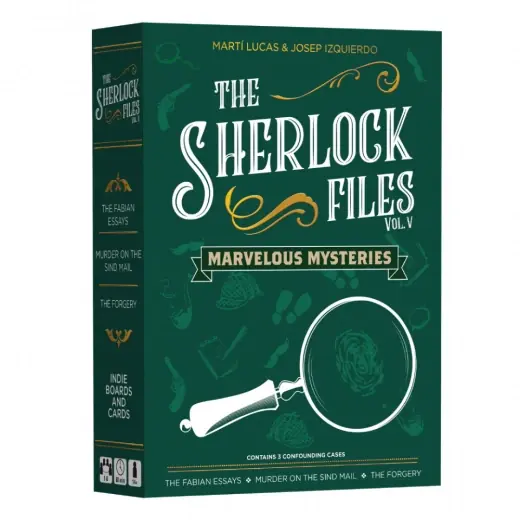 The Sherlock Files Vol V Marvelous Mysteries - Nedsatt pris