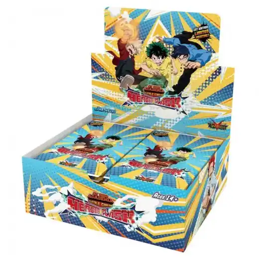 My Hero Academia CCG Heroes Clash Booster Display | Slutrea