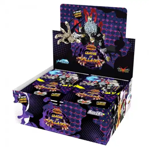 Bara idag | My Hero Academia CCG League of Villains Booster Display