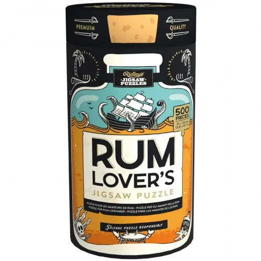 Nyhet i webbutiken | Ridley‘s Pussel - Rum Lover 500 Bitar