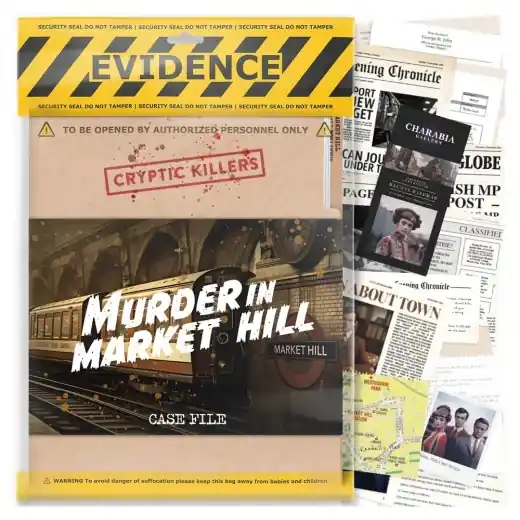 Nytt i webbutiken - Cryptic Killers Murder in Market Hill