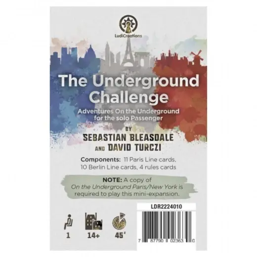 On the Underground Challenge - Paris / New York (Exp.) - Premiumkvalitet