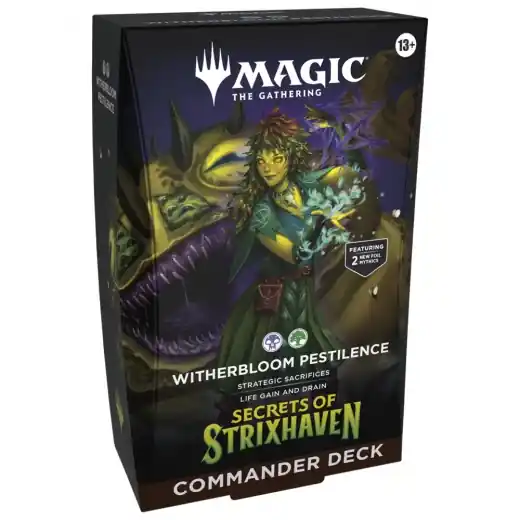 Bara idag - Magic The Gathering - Witherbloom Pestilence Commander Deck