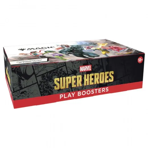 Få kvar i lager | Magic The Gathering - Marvel Super Heroes Play Booster Display