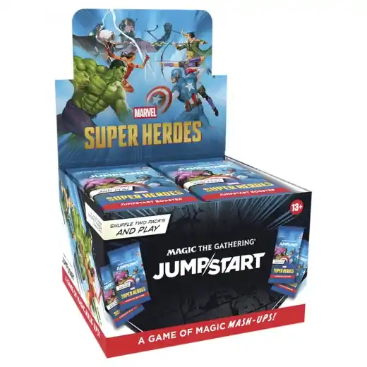 Magic The Gathering - Marvel Super Heroes Jumpstart Booster Display - Skaffa nu