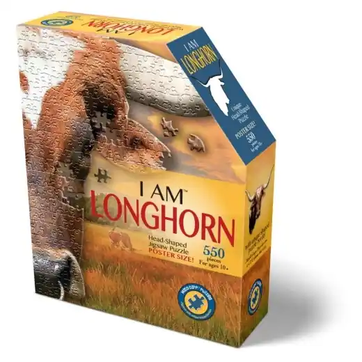 Topprodukt - Pussel - I Am Longhorn 550 bitar