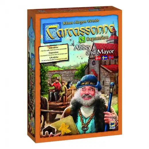 Expressleverans - Carcassonne Expansion - Abbey and Mayor (Swe)