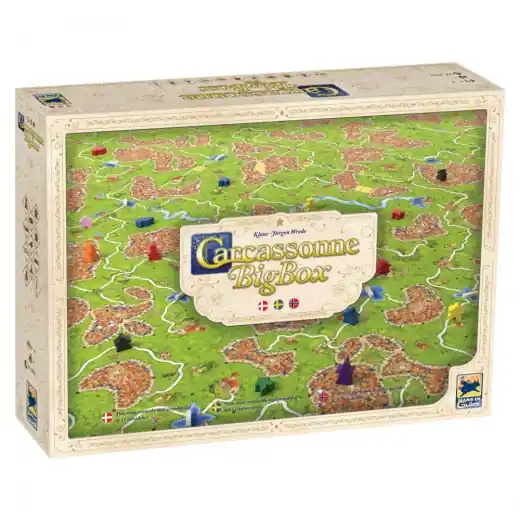 Kan beställas online - Carcassonne Big Box 7 (Swe)