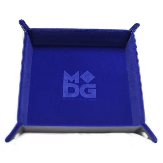 Dice Tray Velvet - Blue | Kanonerbjudande