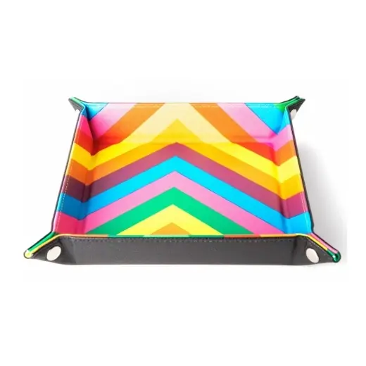 Precis lanserat - Dice Tray Velvet - Rainbow