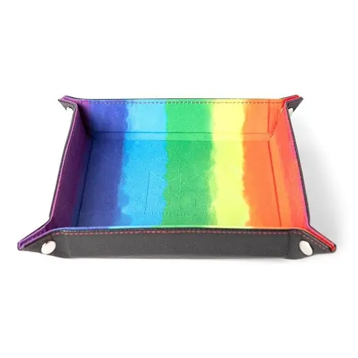 Favorit hos kunderna - Dice Tray Velvet - Watercolor Rainbow