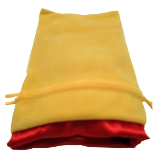 Bra pris | Dice Bag Gold w/Red Velvet