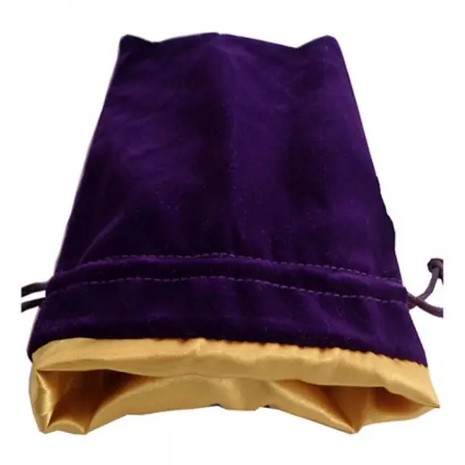 Passa på - Dice Bag Purple w/Gold Velvet