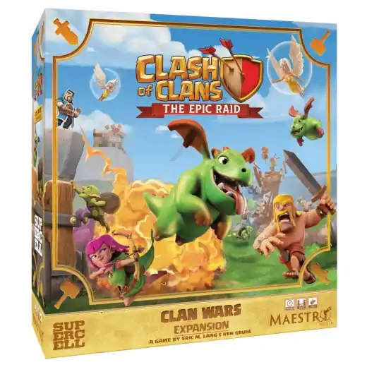 Finns tillgänglig - Clash of Clans The Epic Raid - Clan Wars (Exp.)