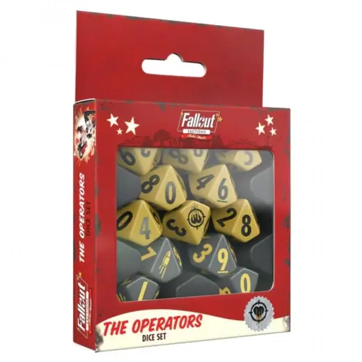 Nästan slut | Fallout Factions Dice Set - The Operators