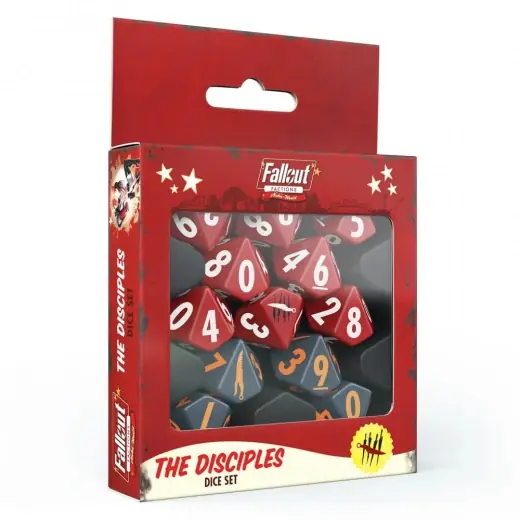 Fallout Factions Dice Set - The Disciples | Ny produkt