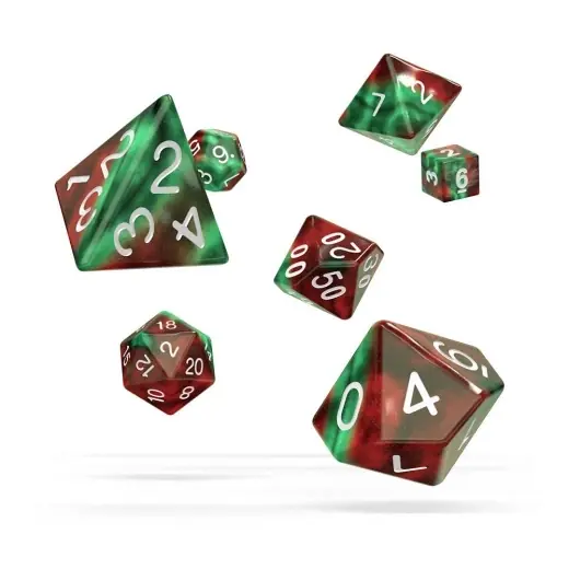 Oakie Doakie Dice RPG Set Gemidice - Bloody Jungle 7 pack - Favorit hos kunderna