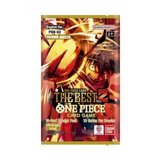 Outlet | One Piece Card Game The Best Vol. 2 - Premium Booster Pack PRB-02