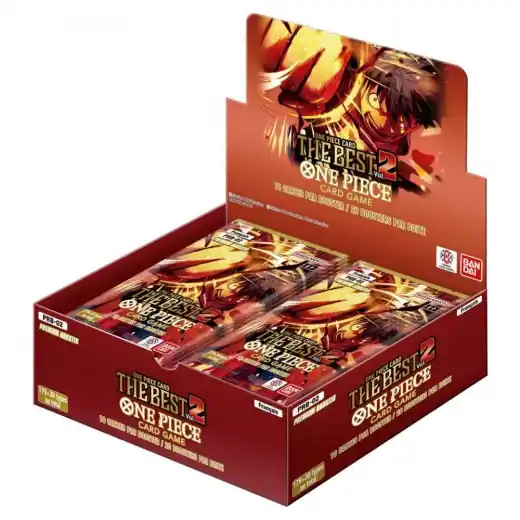 Hög kvalitet | One Piece Card Game The Best Vol. 2 - Premium Booster Display PRB-02