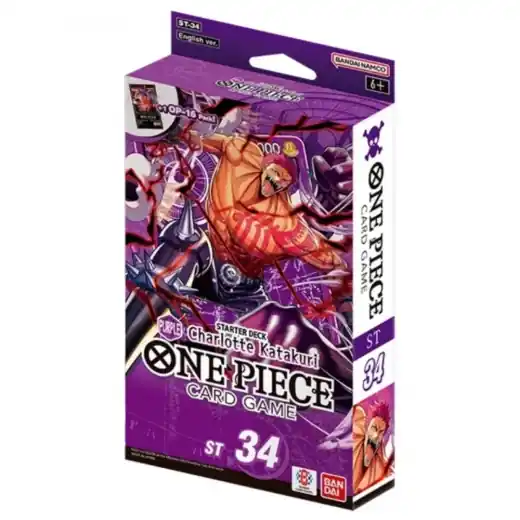 Kampanjpris | One Piece Card Game Charlotte Katakuri Purple Starter Deck ST-34
