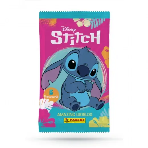 Försäljningssuccé - Stitch Amazing World Samlarbilder Boosterpaket