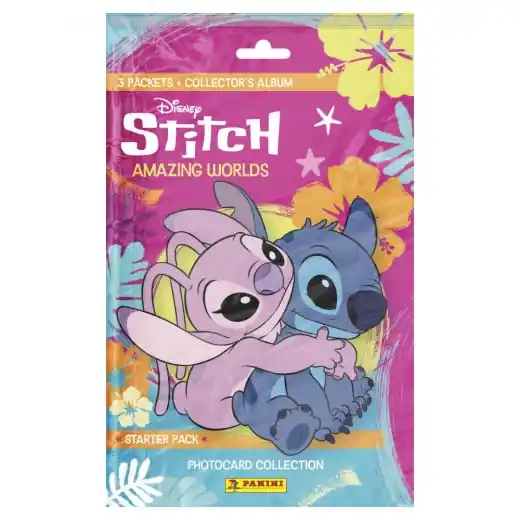 Stitch Amazing World Samlarbilder Starter Pack | Prissänkt