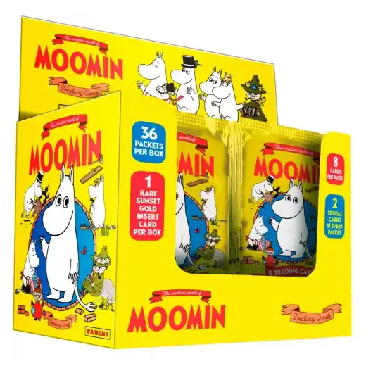 Gratis retur | The Creative World of Moomin Samlarkort Booster Display