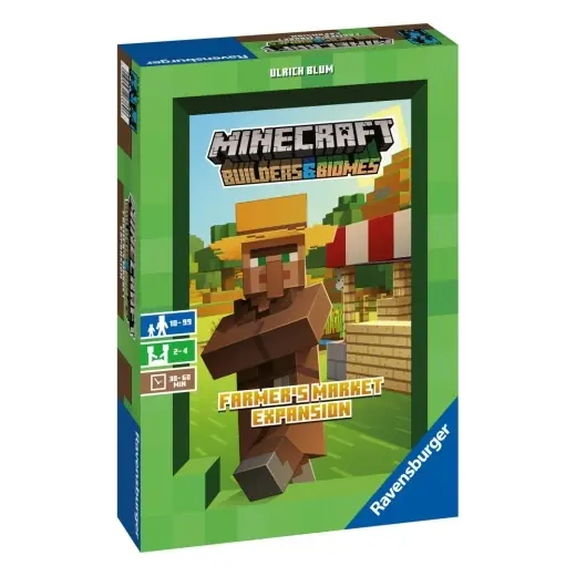 Minecraft Builders & Biomes - Farmer‘s Market (Exp.) (Eng) - Klar att skickas