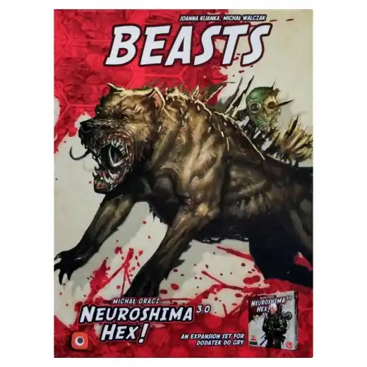 Nytt lägre pris | Neuroshima Hex! 3.0 - Beasts (Exp.)