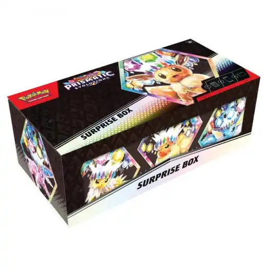 Pokémon TCG Prismatic Evolutions Surprise Box - Mycket populär