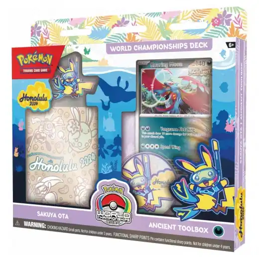 Pokémon TCG 2024 World Championships Deck - Roaring Moon - Snabb frakt