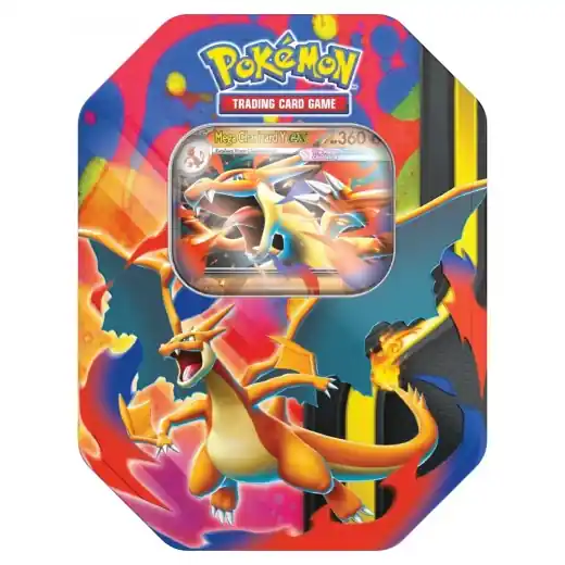 Nytt i webbutiken | Pokémon TCG Mega Charizard Y ex Tin Spring 2026